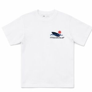 Zara Appetite For Sun Cotton T-Shirt